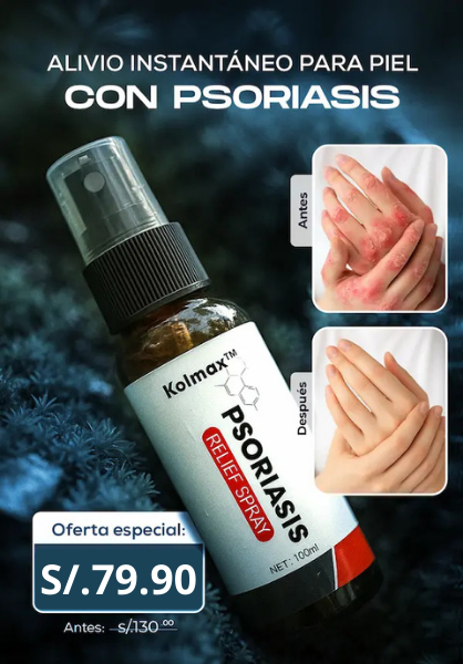 KOLMAX® Alivio instantáneo para piel con psoriasis o dermatitis